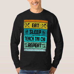 Tai Chi Voor Vrouwen Mannen Tai Chi Instructeur T-shirt