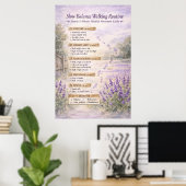 Tai Chi Wandel Rustieke Routine Kaart | Poster (Thuiskantoor)