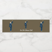 Tai Chi Waterfles Etiket (Enkel label)