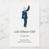 Tai Chi Wijn Etiket (Enkel label)