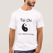 Tai Chi, Yin Yang Gift T-shirt (Voorkant)
