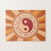 Tai Chi Yin Yang Legpuzzel (Horizontaal)
