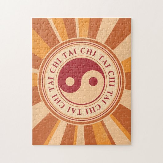 Tai Chi Yin Yang Legpuzzel (Verticaal)