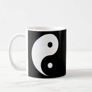 Tai Chi Yin Yang Symbol Hippie Peace Balance Philo Koffiemok