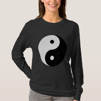 Tai Chi Yin Yang Symbol Hippie Peace Balance Philo T-shirt