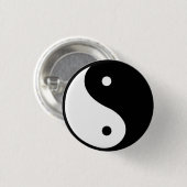 TAi chi YIN & YANG SYMBOL Ronde Button 3,2 Cm (Voorkant /achterkant)