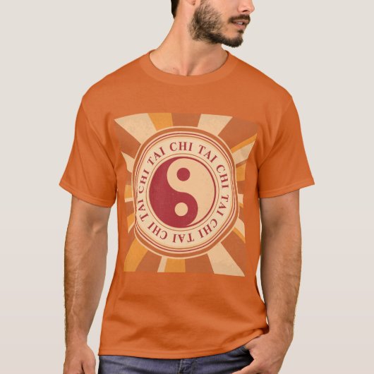 Tai Chi Yin Yang T-shirt (Voorkant)