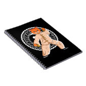 Tai Chi Ying Yang Tai Chi Cat Notitieboek (Rechterzijde)