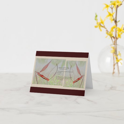 Tai de Kaart van de Nota van de Chi (Gele Bloem)