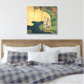 Tai Gong Wang door Ogata Korin Canvas Afdruk (Insitu (Slaapkamer))