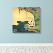 Tai Gong Wang door Ogata Korin Canvas Afdruk (Insitu (Houten vloer))