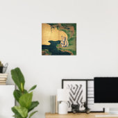 Tai Gong Wang door Ogata Korin Poster (Thuiskantoor)