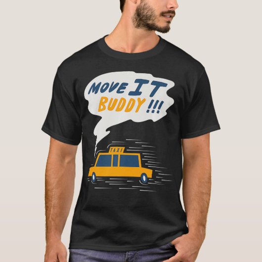 Tai NYC Yellow Cab Beweeg Buddy Survived New York T-shirt (Voorkant)