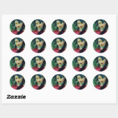 Tai San de stam Ronde Sticker (Vel)