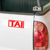 Tai Stamp Bumpersticker (Op Truck)
