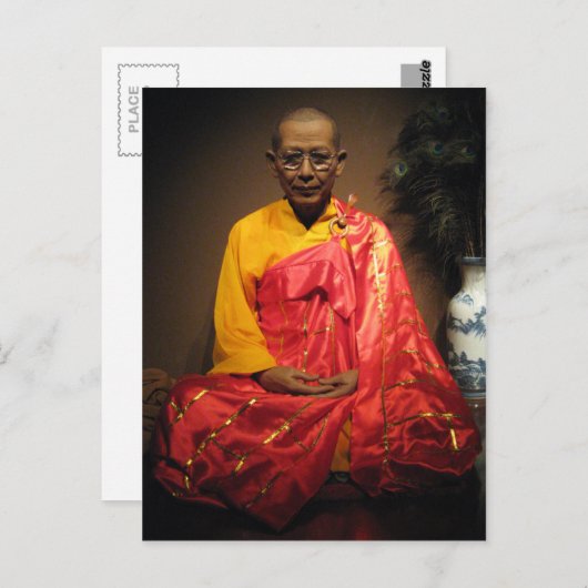 Tai Sue Yen Boon ... Chinese boeddhistische monk Briefkaart (Voorkant / Achterkant)
