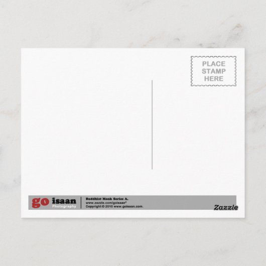 Tai Sue Yen Boon ... Chinese boeddhistische monk Briefkaart (Achterkant)