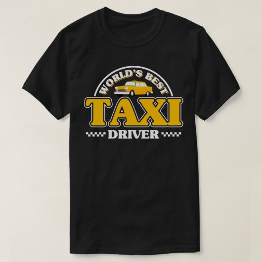 Taicab Driver Cab Tai Driving T-shirt (Design voorkant)
