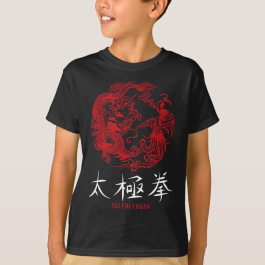 Taichi Master Tai Chi Chi Chinese Meditation Mar T-shirt (Voorkant)