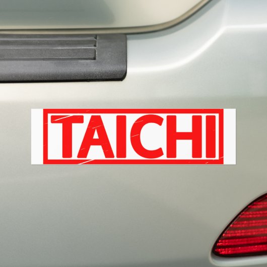 Taichi Stamp Bumpersticker (Op auto)