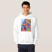 Taichung City Taiwan City Map Hoodie (Voorkant volledig)