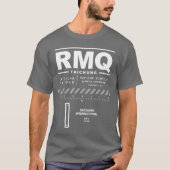 Taichung International Airport RMQ T-shirt (Voorkant)