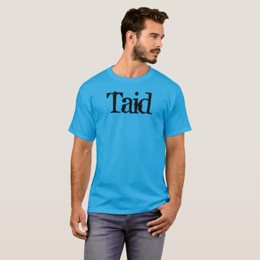 Taid Grootvader in het Welsh T-shirt (Voorkant volledig)