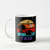 Taid Retro Sunset Dragon Grootvader Koffiemok (Links)
