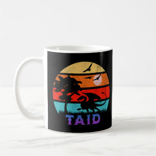 Taid Retro Sunset Dragon Grootvader Koffiemok