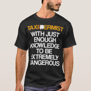 Taidermist Taidermy Student Afstuderen _53 T-shirt