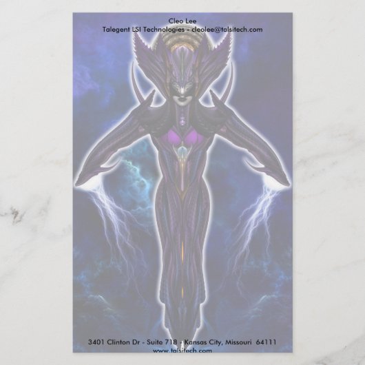 Taidushan Empress Chinsisha Briefpapier (Voorkant)