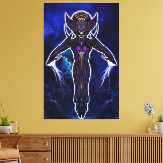 Taidushan Empress Chinsisha Canvas Print (Insitu (Woonkamer))