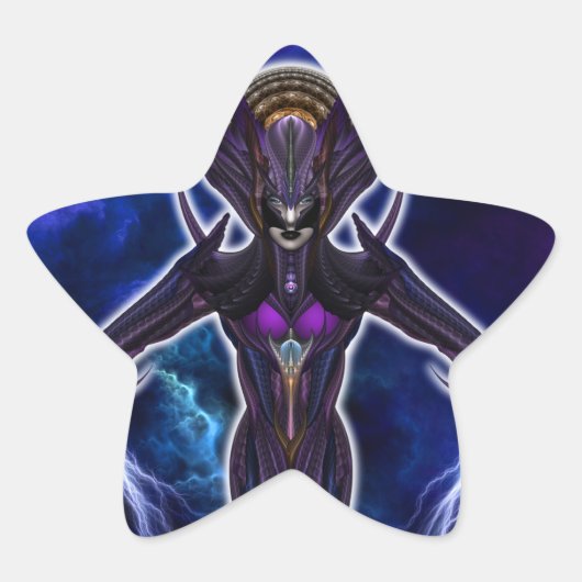 Taidushan Empress Chinsisha Ster Sticker (Voorkant)