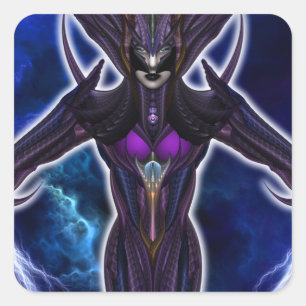 Taidushan Empress Chinsisha Vierkante Sticker