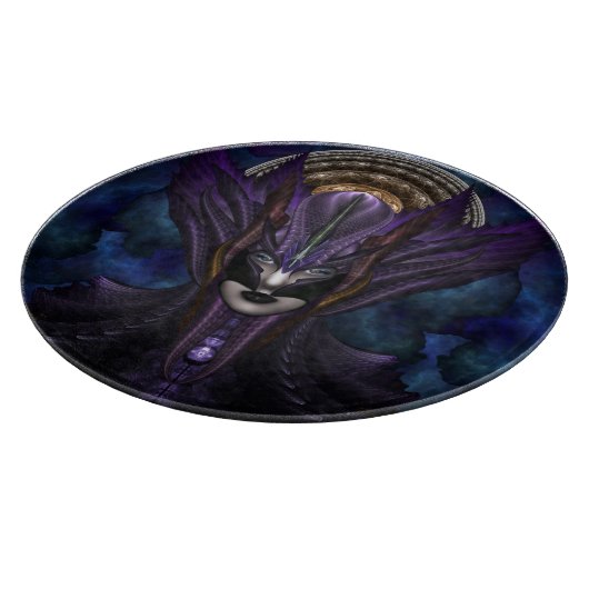 Taidushan Empress Round Glass Cutting Board Snijplank (Hoek)