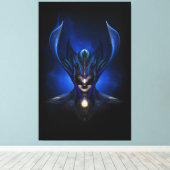 Taidushan Sai Shadow Blauw RB BLK Canvas Print (Insitu (Houten vloer))