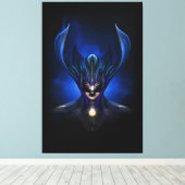 Taidushan Sai Shadow Blauw RB BLK Canvas Print (Insitu (Houten vloer))