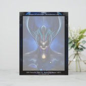 Taidushan Sai Shadow Blue Letterhead Briefhoofd (Staand voorkant)