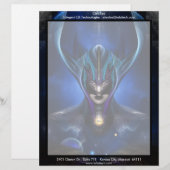 Taidushan Sai Shadow Blue Letterhead Briefhoofd (Voorkant / Achterkant)