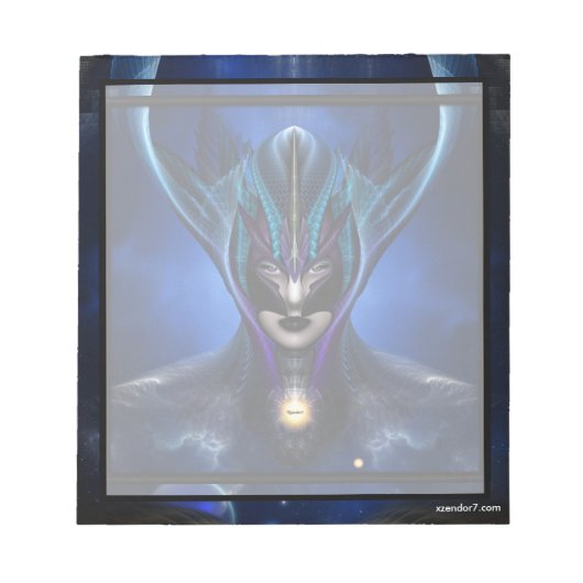 Taidushan Sai Shadow Blue Notitieblok (Voorkant)