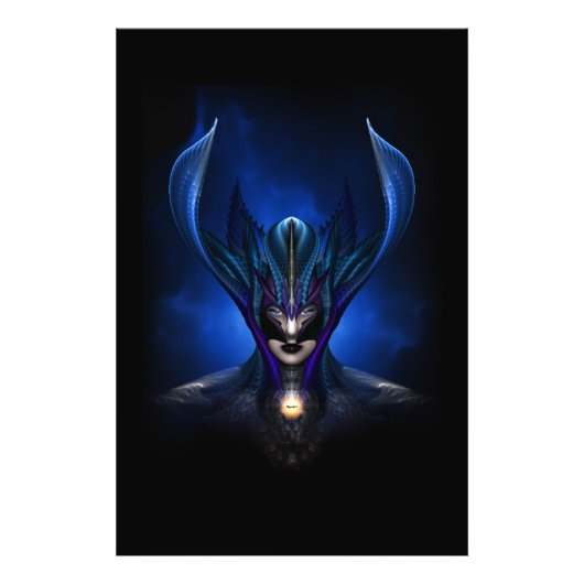 Taidushan Sai Shadow Blue RB BLK Foto afdrukken (Voorkant)