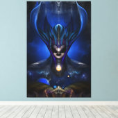 Taidushan Sai Shadow Blue RB Portret Canvas Afdruk (Insitu (Houten vloer))