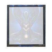 Taidushan Sai Shadow Blue RB Portret Notitieblok (Voorkant)