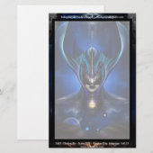 Taidushan Sai Shadow Blue Stationery Briefpapier (Voorkant / Achterkant)