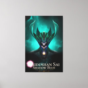 Taidushan Sai Shadow Blue TEL Canvas afdrukken