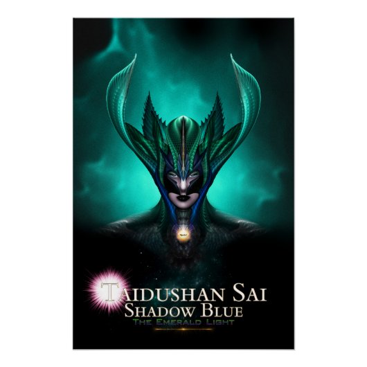 Taidushan Sai Shadow Blue TEL Perfect Poster (Voorkant)