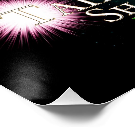 Taidushan Sai Shadow Blue TEL Perfect Poster (Hoek)