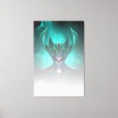 Taidushan Sai Shadow Blue TELGR Canvas Afdrukken (Voorkant)