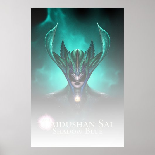 Taidushan Sai Shadow Blue TELGR Poster (Voorkant)