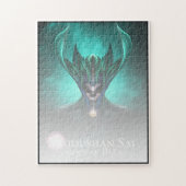 Taidushan Sai Shadow Blue The Emerald Light Puzzle Legpuzzel (Verticaal)